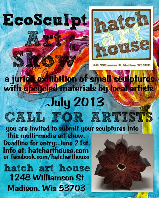 ecosculpt call for artist poster
