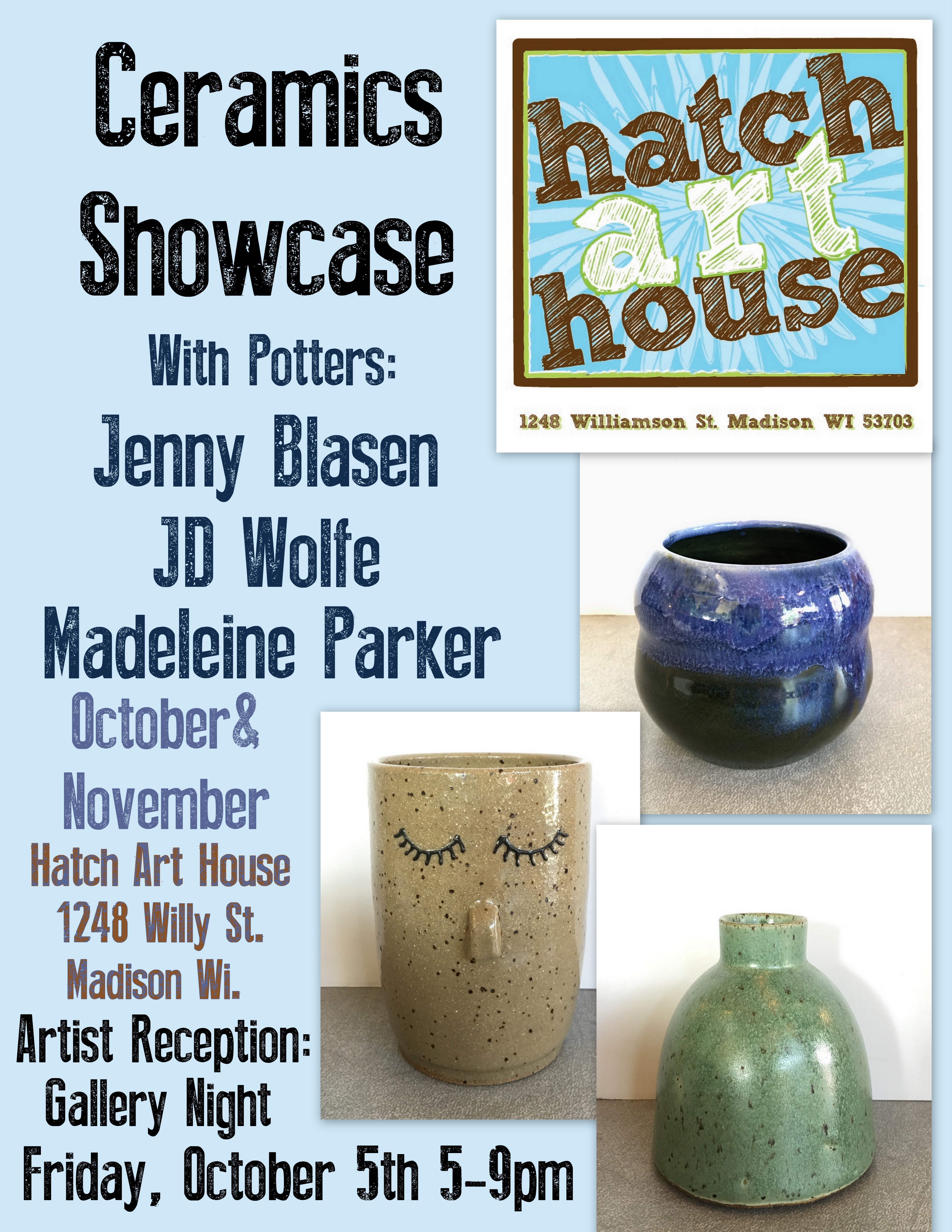 ceramics showcase poster 2018